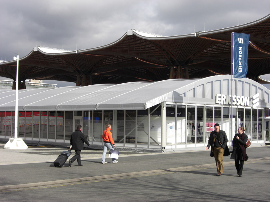 Vodafone Halle auf der CeBIT